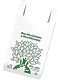 ACESA Bolsa Camiseta Reutilizable desechable Greenatur varios tamaños (48x59, 42x53 y...