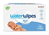WaterWipes Toallitas de bebé (12 x 60 unidades), las toallitas húmedas más puras para...