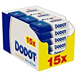 Dodot Toallitas Sensitive para Bebé, 810 Toallitas, 15 Paquete (15x54), Óptima...
