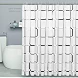 aiface Cortina Ducha, 180x200cm Cortinas de Ducha Modernas PEVA, Cortina Baño Plastico...
